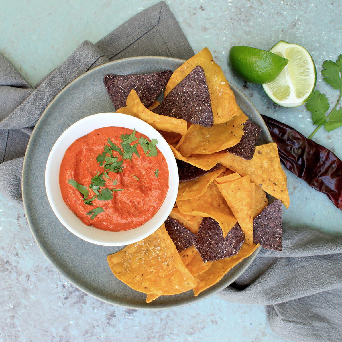 Guajillo Chile Almond Sauce