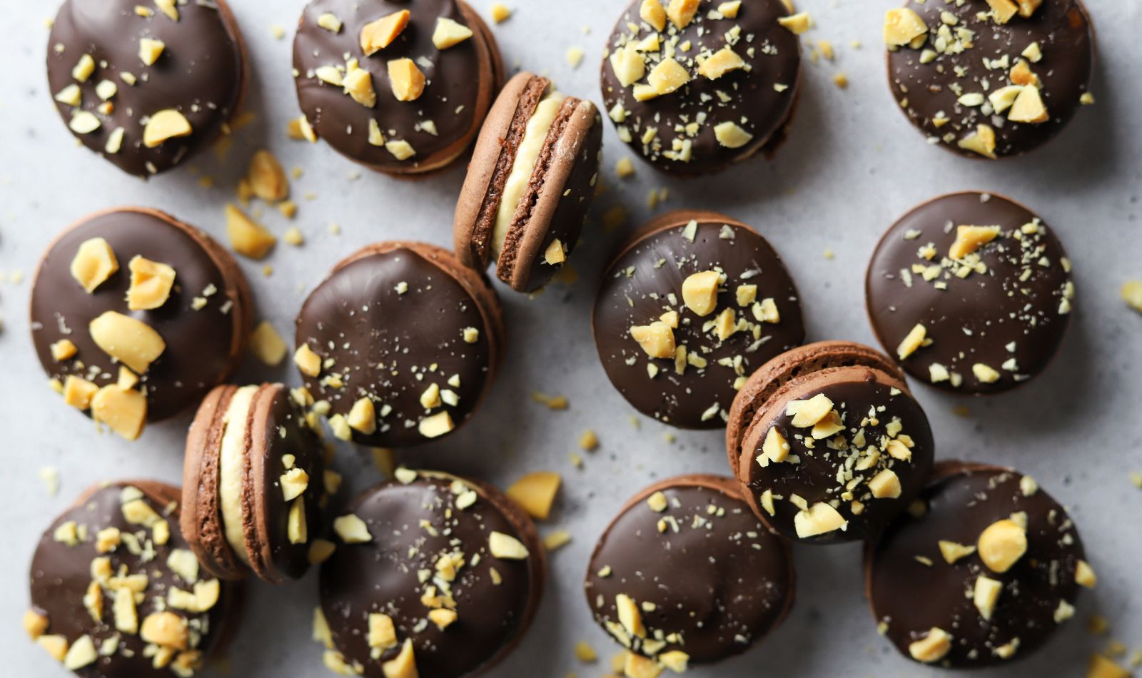 Once Again Peanut Butter Buttercream-filled Macaron Recipe